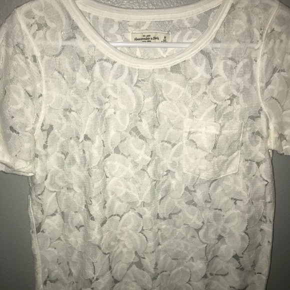 A&F Lace Shirt - Picture 2 of 3